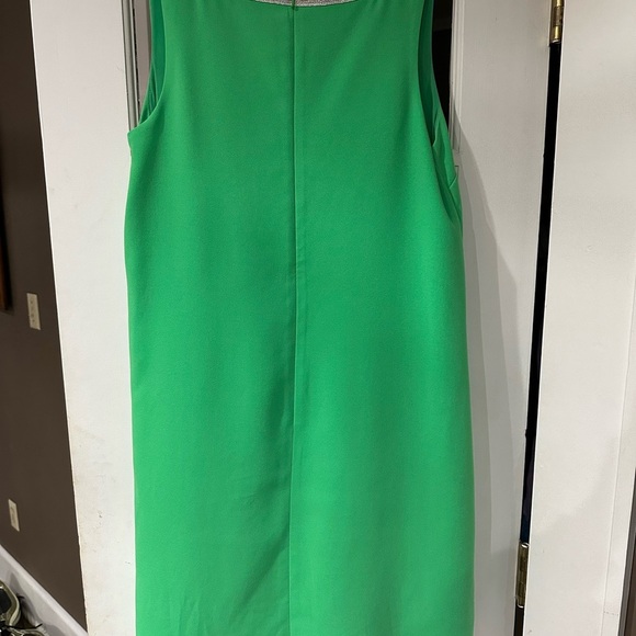 Lilly Pulitzer Cheryl Shift Green/Gold sz 4 Kentucky Derby, Bridal, Tea, Wedding - Picture 6 of 6